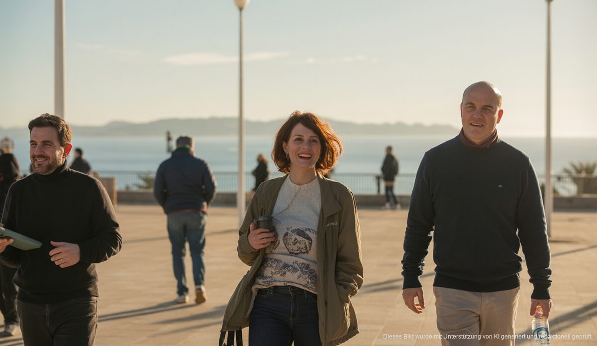 Nebel und Sonne in Palma de Mallorca