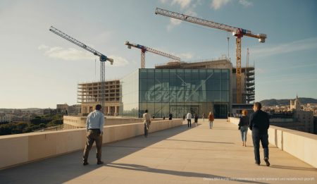 Umbau des GESA-Gebäudes in Palma zu einem Kulturkomplex.