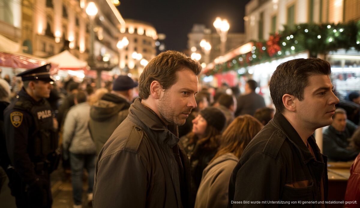 Polizei vereitelt Raubversuch auf Weihnachtsmarkt in Palma Polizei vereitelt einen Raubversuch auf dem Weihnachtsmarkt in Palma.