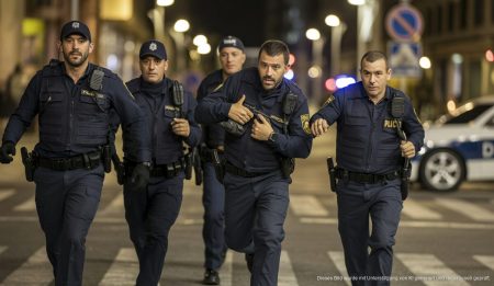 Polizisten nehmen in Palma de Mallorca einen Dieb fest