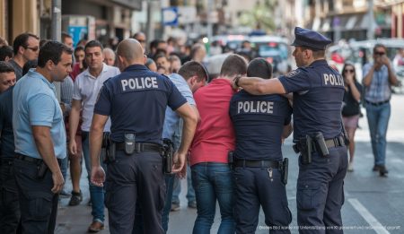 Verhaftung nach einem Überfall in Palma de Mallorca