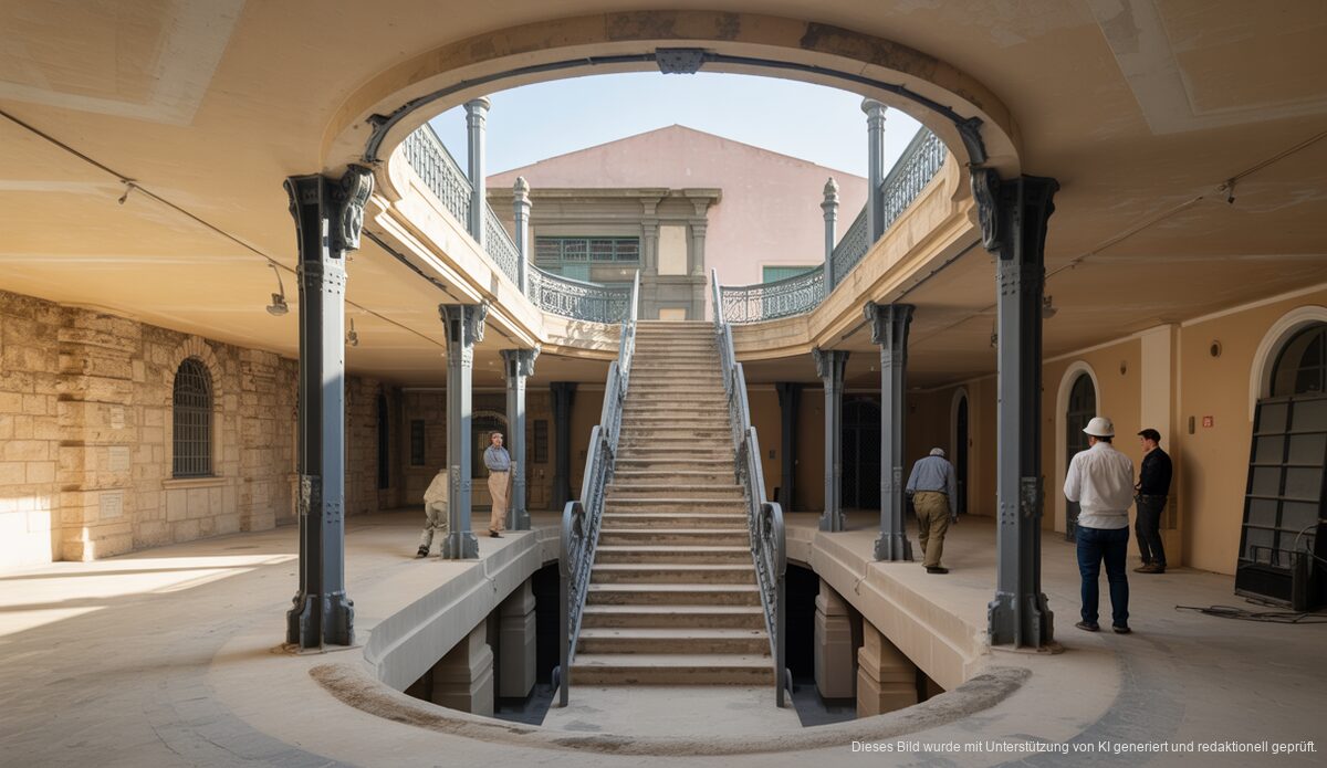 Restauration von Luftschutzbunkern in Palma de Mallorca