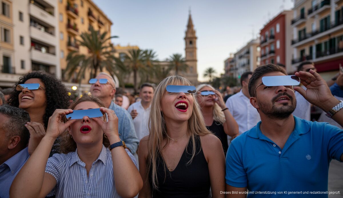Mallorca bereitet sich auf spektakuläre Sonnenfinsternis 2026 vor Vorbereitungen zur Sonnenfinsternis auf Mallorca 2026