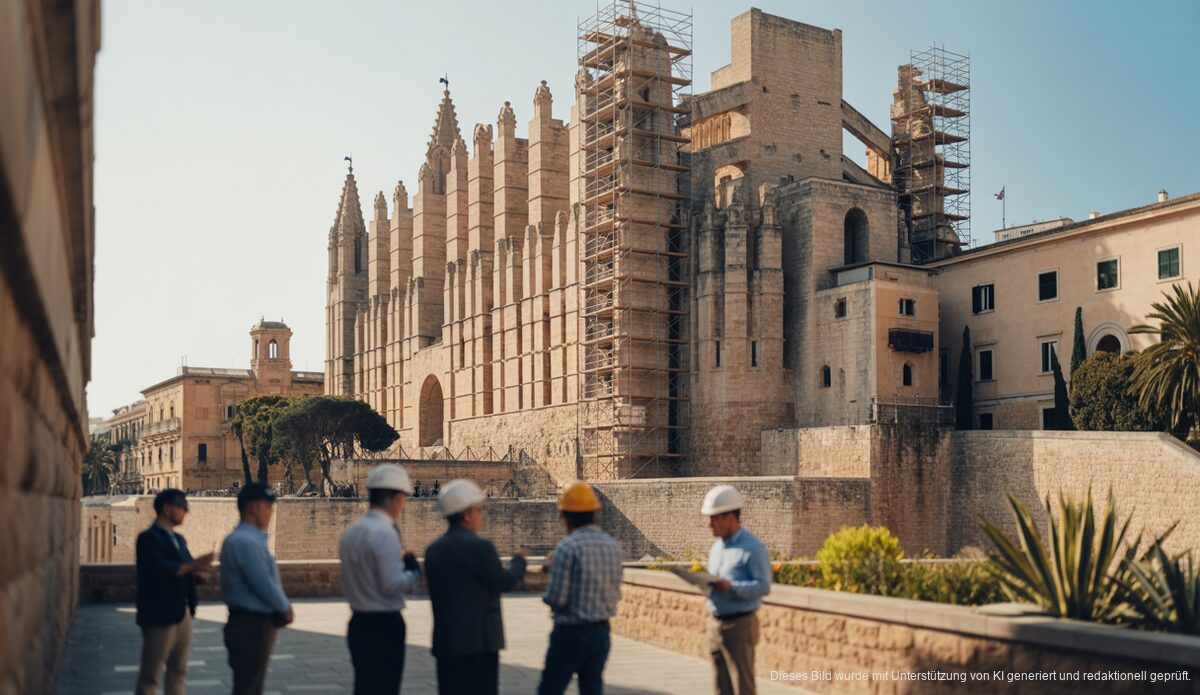 Palma errichtet neues Kulturzentrum in den Torres del Temple Renovierte Torres del Temple in Palma de Mallorca als Kulturzentrum.