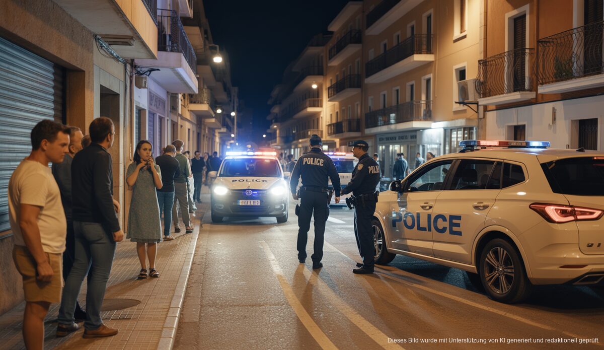 Ein Polizeieinsatz in s'Illot nach einem tödlichen Sturz.
