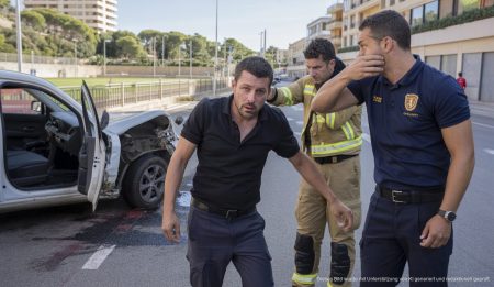 Szenen nach einem tödlichen Verkehrsunfall in Palma de Mallorca