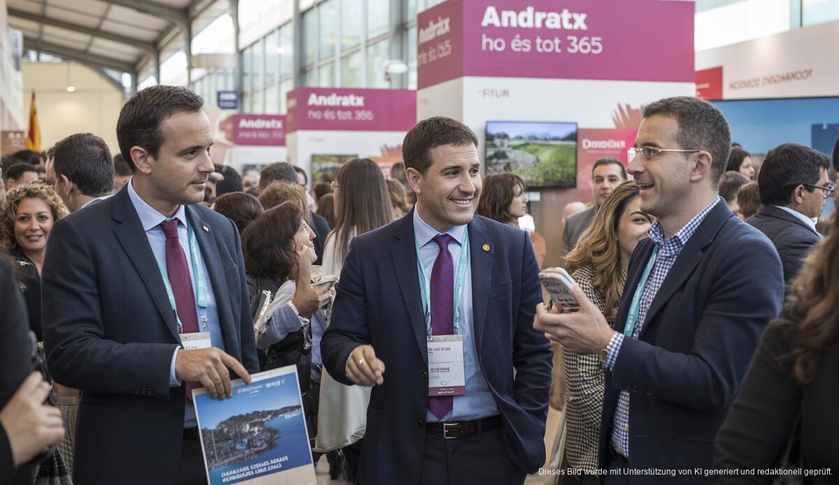 Delegation von Andratx auf der Fitur Messe in Madrid