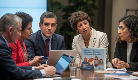 Treffen von Beamten zur Diskussion über Geschlechtergewalt in Palma de Mallorca