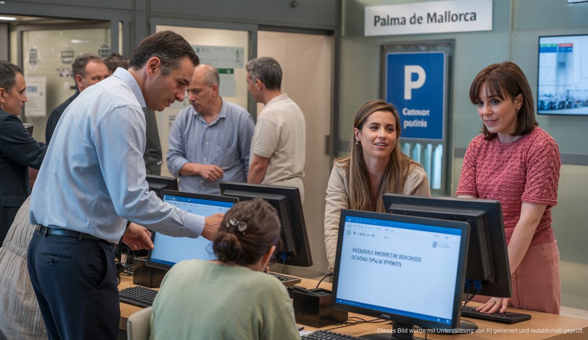 Digitale Erneuerung des ORA-Parkausweises in Palma