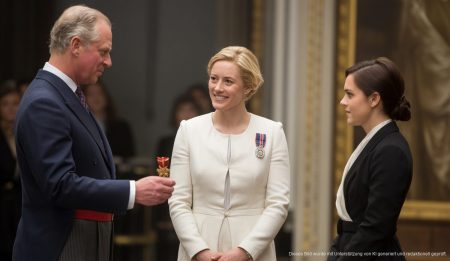 Kate Mentink empfängt Auszeichnung in Calvià von König Carlos III.