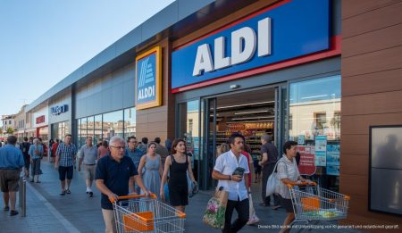 Eröffnung der neuen Aldi-Filiale an der Playa de Palma