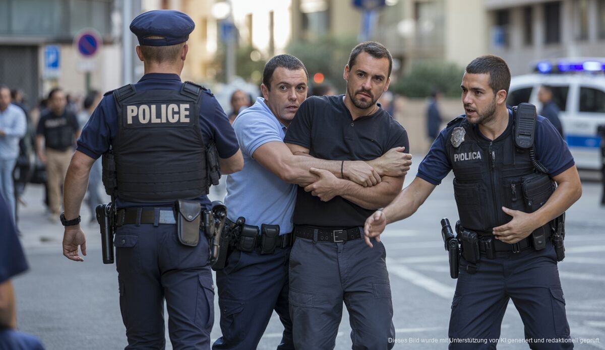 Polizei in Palma de Mallorca stoppt flüchtenden Fahrer