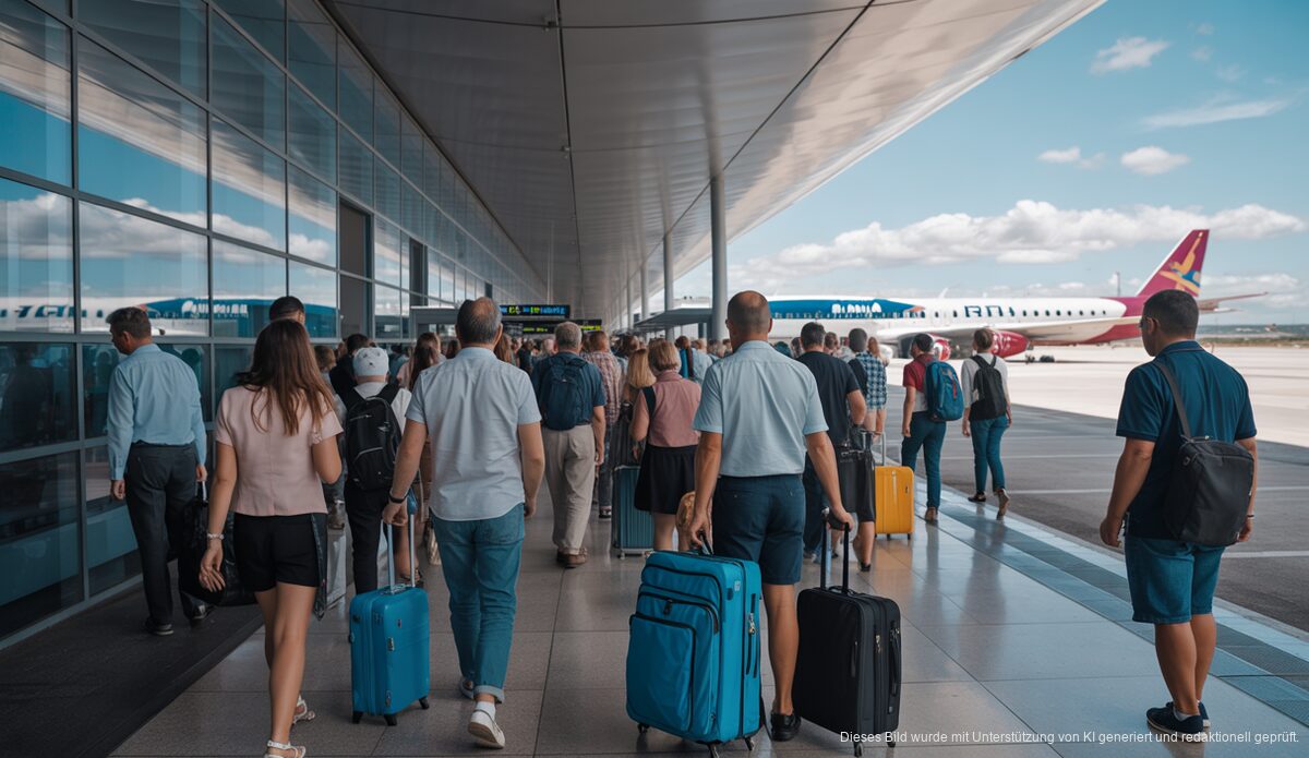Passagierzahlen am Flughafen Mallorca erreichen 2025 Rekordhöhe.