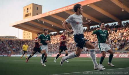 Mallorca trifft in entscheidendem Spiel auf Girona Fussballspiel zwischen Mallorca und Girona im Son Moix Stadion