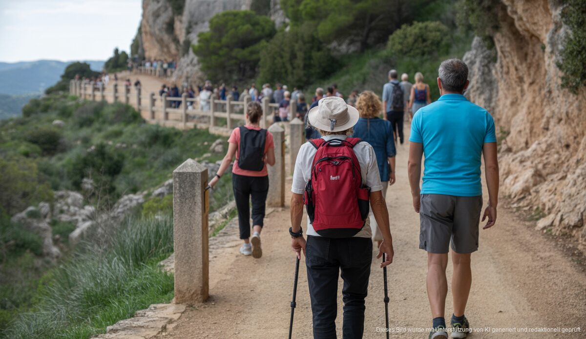 Historischer Wanderweg auf Mallorca für die Öffentlichkeit freigegeben.