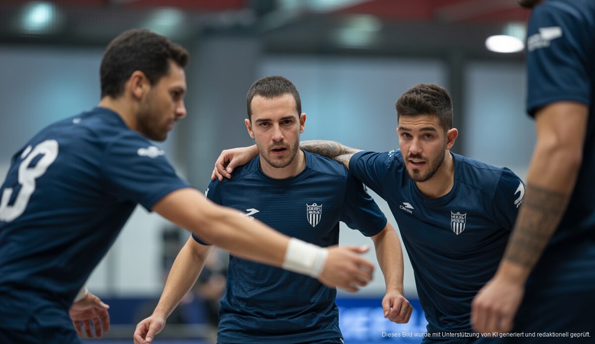 Illes Balears Palma Futsal Team bei der Vorbereitung für die Copa de España 2026 in Granada.