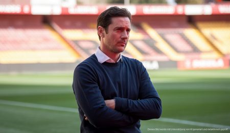 Zukunft von Arrasate bei Mallorca steht auf der Kippe Jagoba Arrasate auf dem Spielfeld des RCD Mallorca