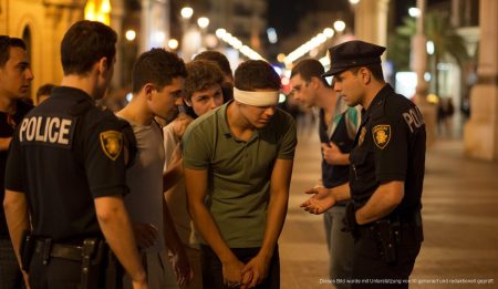 Polizei ermittelt auf der Plaza Quadrado nach Messerangriff in Palma