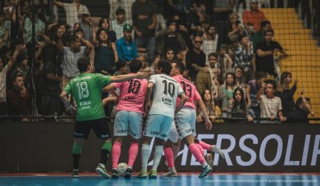 Palma Futsal: Wichtiger Ligaauftakt nach Supercopa in Son Moix Palma Futsal in Aktion im Son Moix stadion