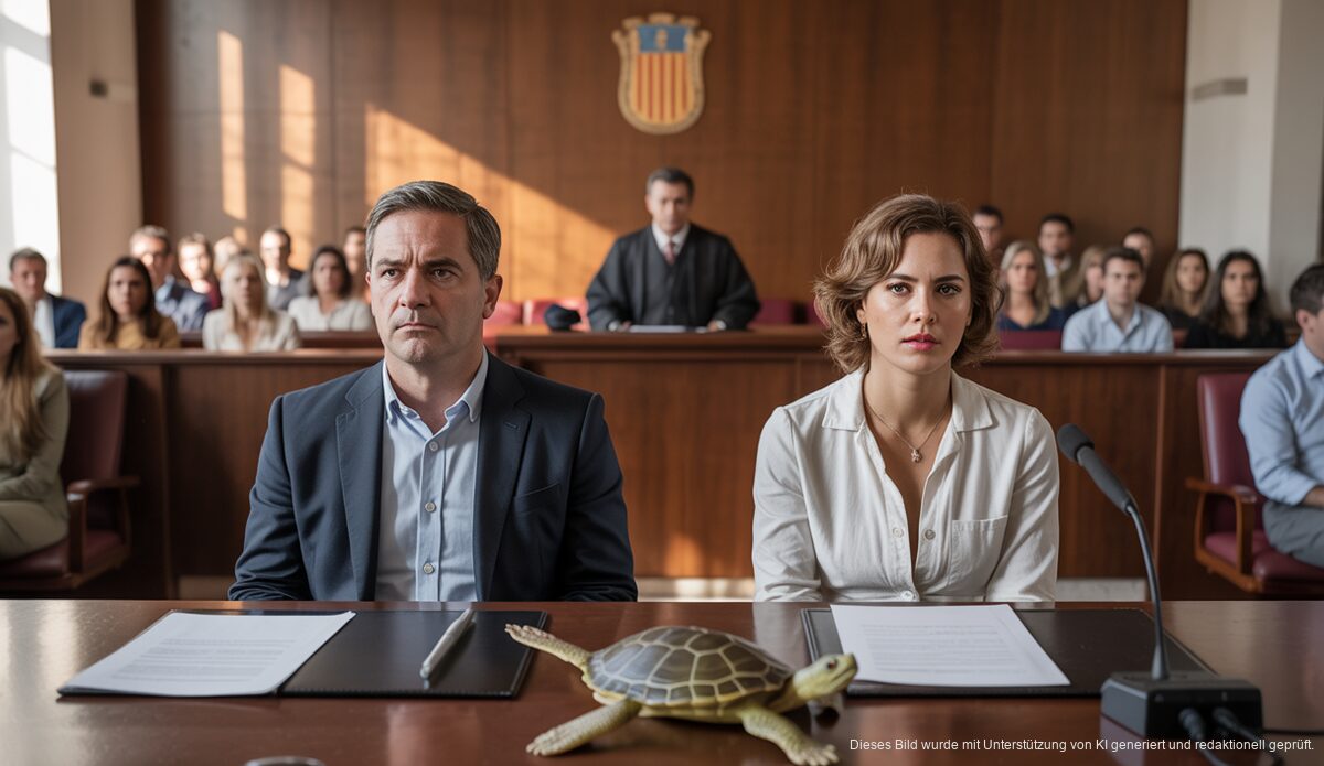 Gerichtsprozess über illegale Schildkrötenzucht in Palma de Mallorca