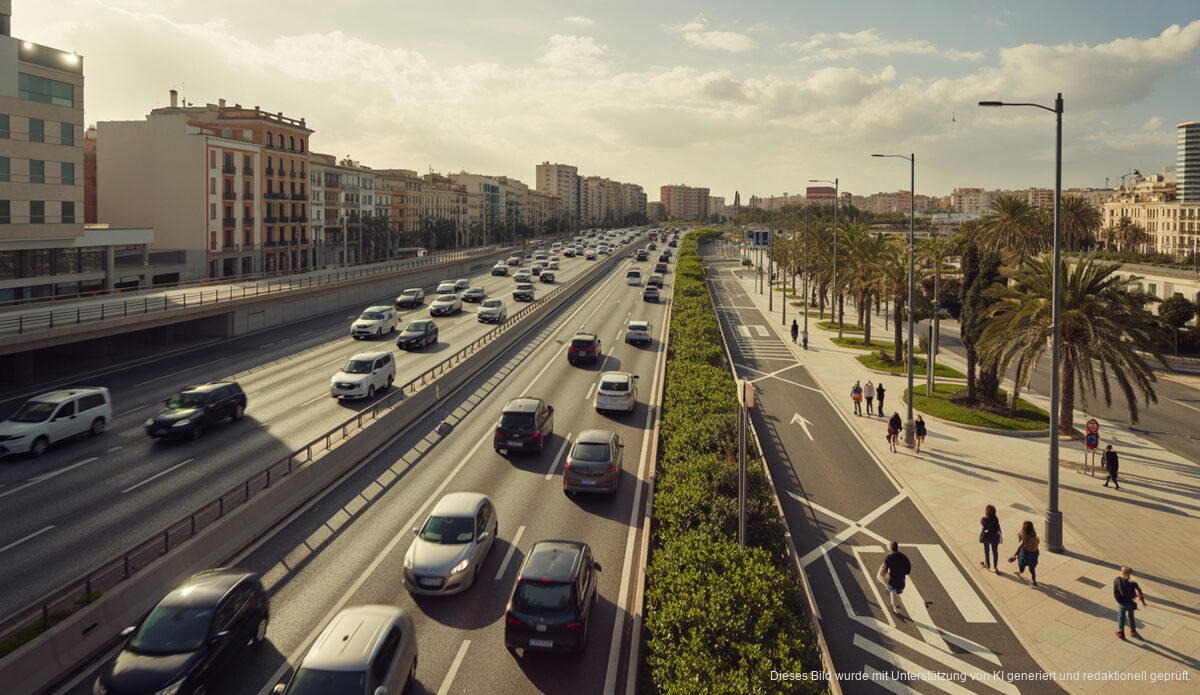 Projektplanung für die Untertunnelung der Vía de Cintura in Palma