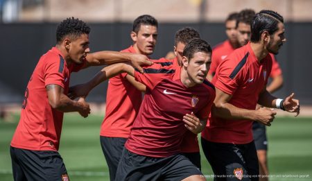 RCD Mallorca kämpft mit Verletzungssorgen: Raíllo und Morlanes fallen aus RCD Mallorca Spieler beim Training vor wichtigem Spiel