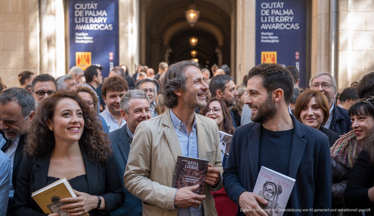 Teilnehmer bei den Ciutat de Palma Preisen in Palma, Mallorca