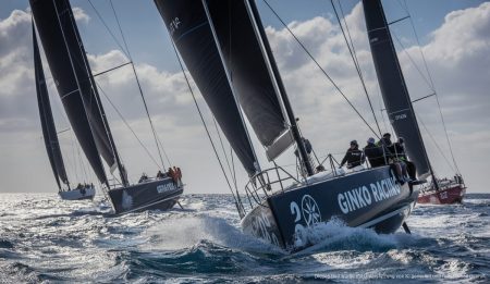 Ginko Racing gewinnt IX Puerto Portals Dragon Winter Series Segelregatten in der Bucht von Palma mit dramatischen Wetterbedingungen