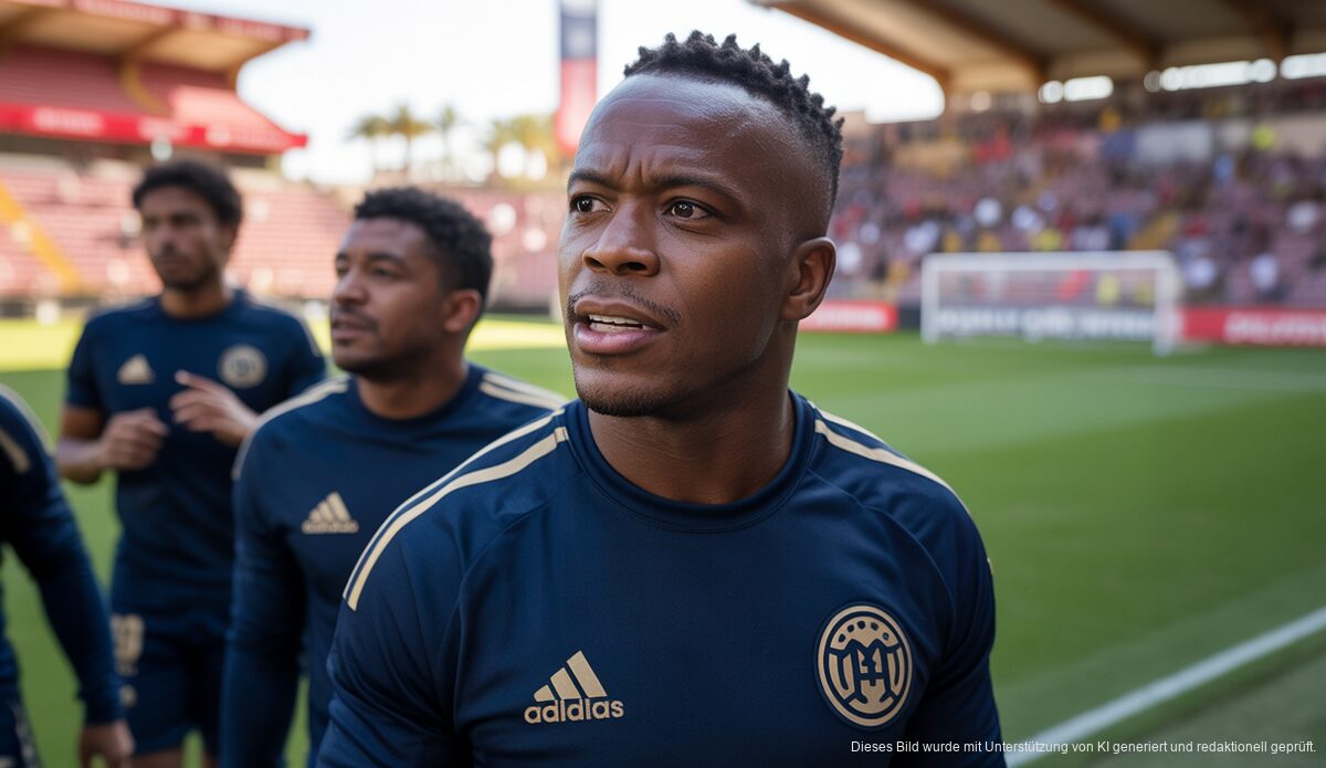 Yaser Asprilla beim Training im Iberostar Estadi
