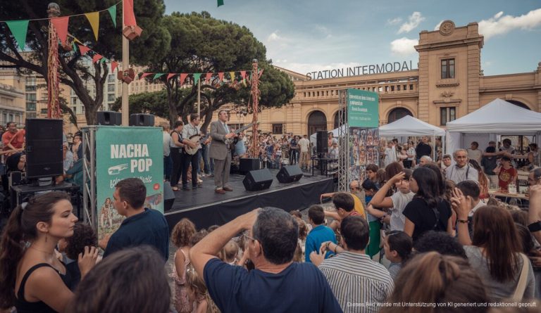 Feierlichkeiten zum 150-jährigen Jubiläum der Eisenbahn auf Mallorca Jubiläumsfeier der Eisenbahn auf Mallorca mit Nacha Pop