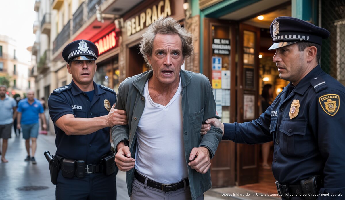 Festnahme in Bar auf Mallorca mit Polizeieinsatz