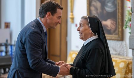 Bürgermeister von Palma besucht Sor Bárbara Prohens zu ihrem 100. Geburtstag