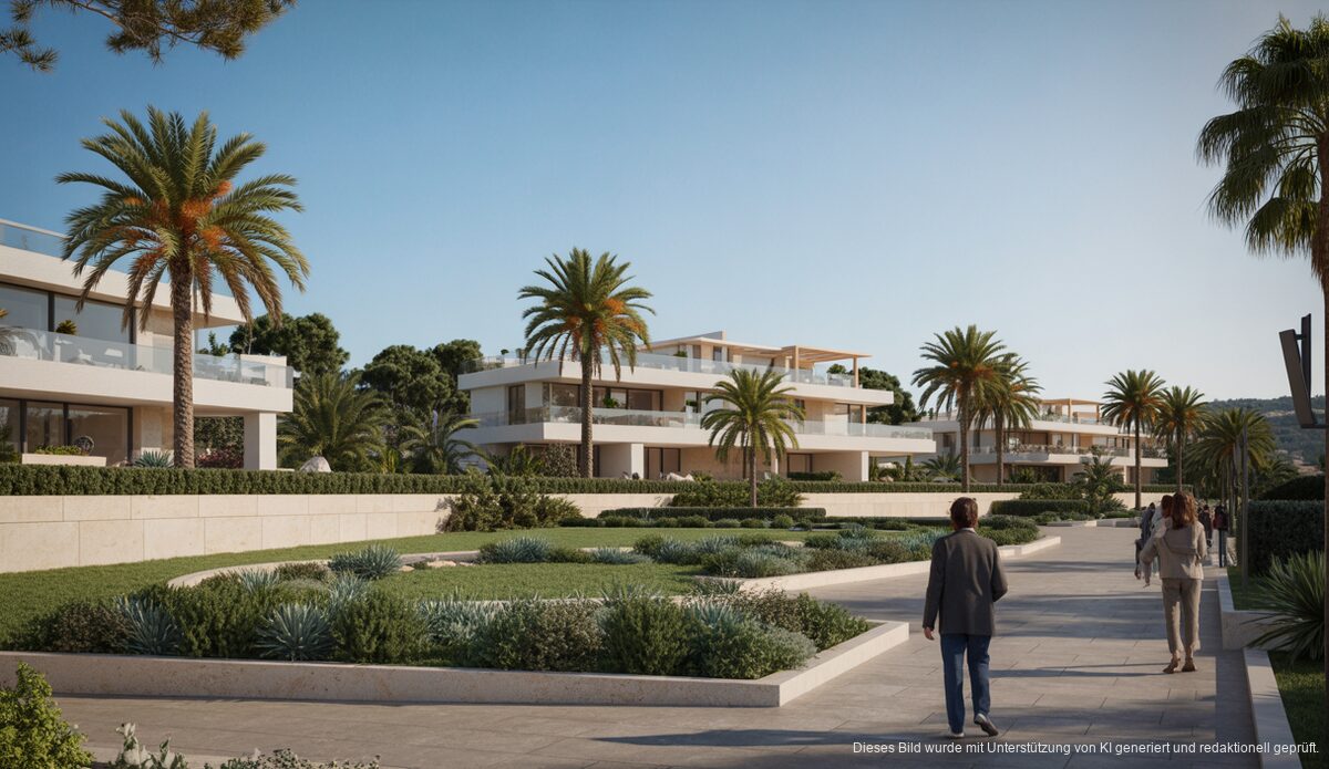 Robert Lewandowski und der Millionenbetrug auf Mallorca Luxuriöse Wohngegend Nova Santa Ponsa, Mallorca