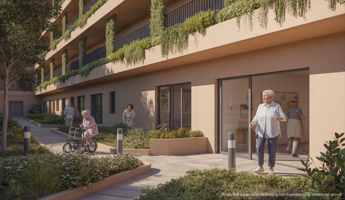 Betreutes Wohnen in Esporles mit engagierten Senioren und Betreuungspersonal