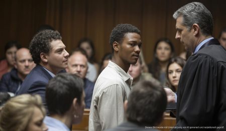 Gerichtssaal in Palma de Mallorca: Verhandlung um Vergewaltigungsfall