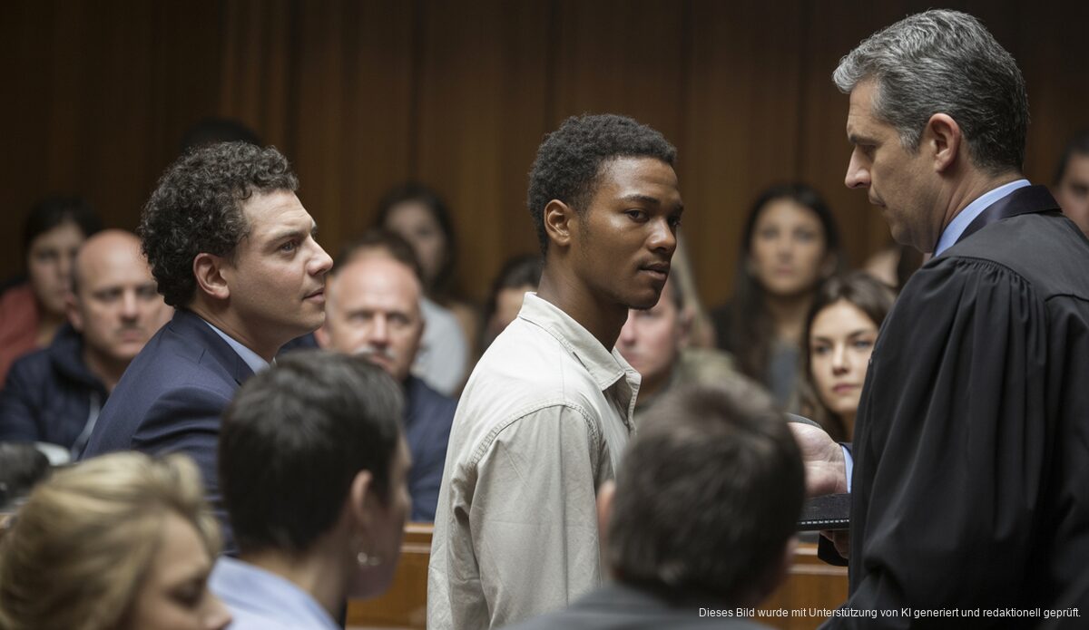 Gerichtssaal in Palma de Mallorca: Verhandlung um Vergewaltigungsfall