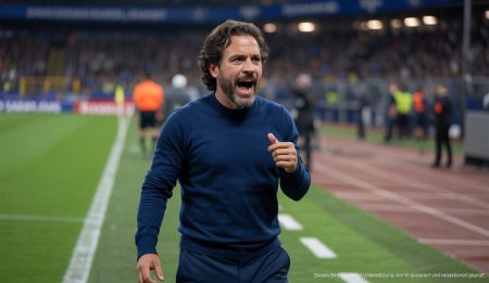 Siviero übernimmt kurzfristig beim RCD Mallorca Gustavo Siviero am Spielfeldrand bei einem Spiel des RCD Mallorca