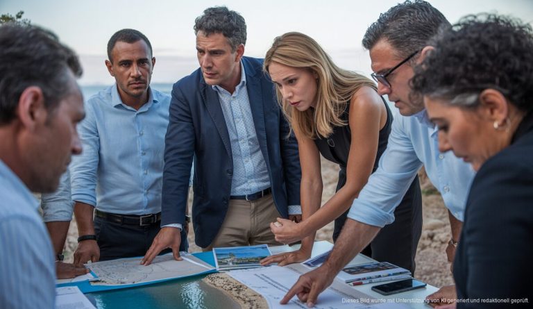 Politische Diskussion über Küstenschutzstrategien in Cala Millor