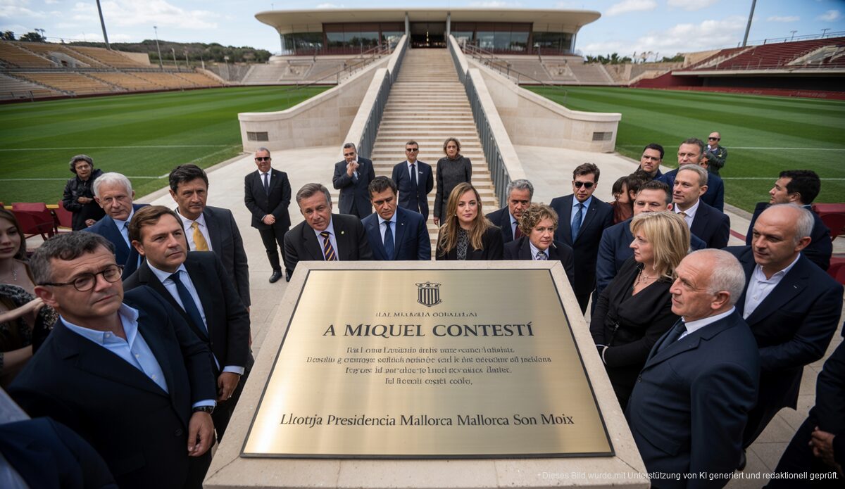 Einweihungsfeier der Llotja Presidencial Miquel Contestí im Estadi Mallorca Son Moix.