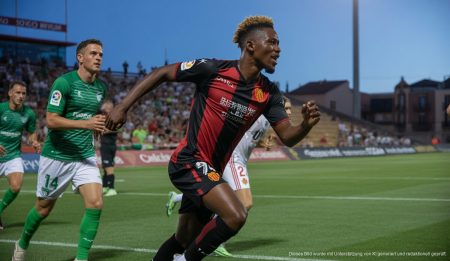 Debüt von Luvumbo und Niederlage für Mallorca gegen Betis Fußballspiel zwischen Mallorca und Betis mit Fokus auf Luvumbo