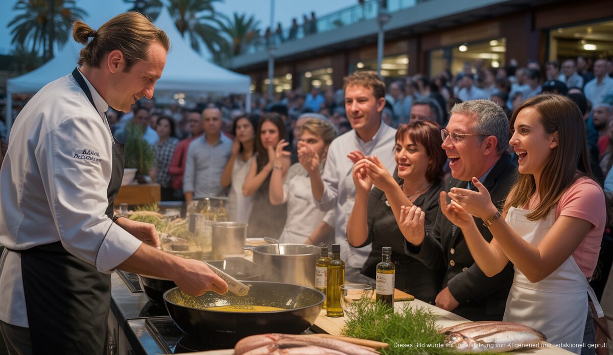 Kochevent auf der Mallorca Horeca-Messe mit lokalen Zutaten