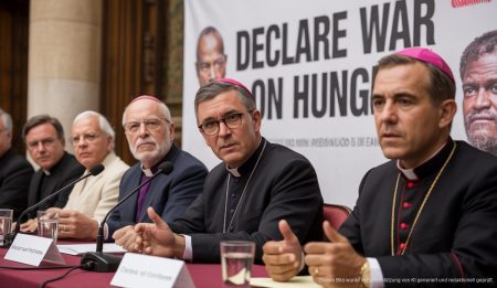 Pressekonferenz in Palma de Mallorca: Kampf gegen Hunger und Armut
