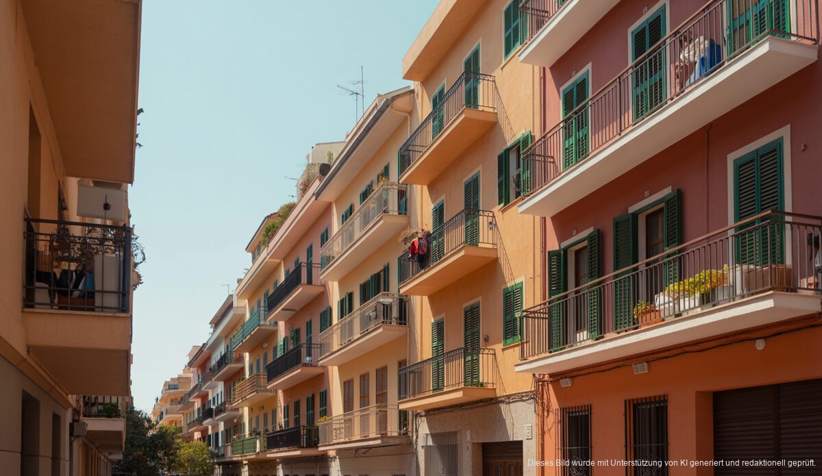 Wohngebäude in Palma de Mallorca mit Mietmarkt-Stabilisierungsthematik
