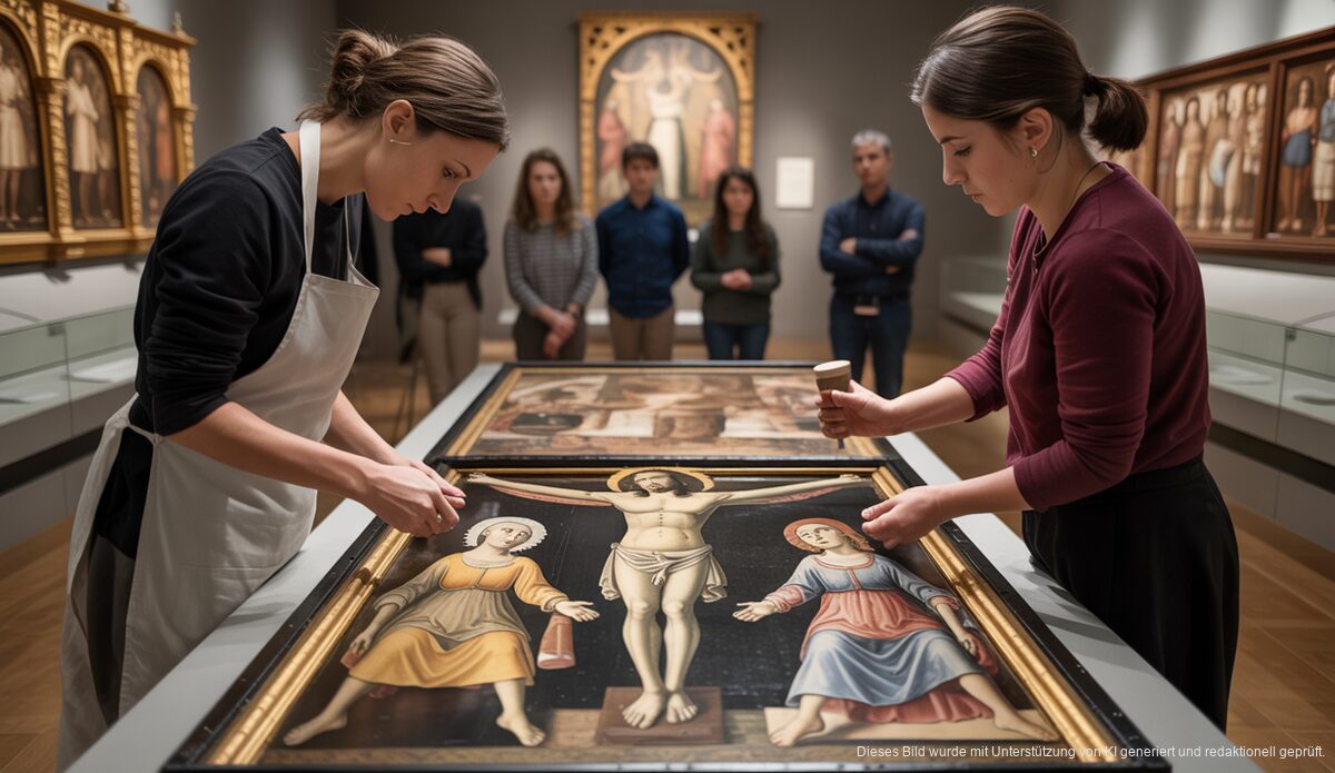 Restaurierung mittelalterlicher Kunstwerke im Museo de Mallorca