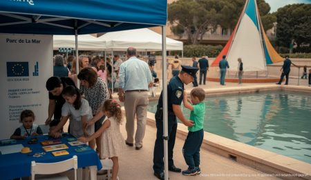 Die Mostra GOIB 2026: Wissen über die Balearen neu erleben Mostra GOIB 2026 im Parc de la Mar: Familien und Kinder bei Bildungsaktivitäten