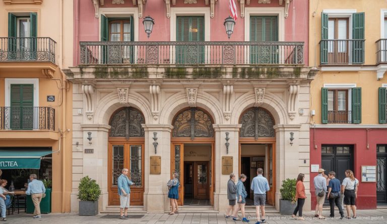 Fassade des Terreno Barrio Hotels in El Terreno, Palma de Mallorca