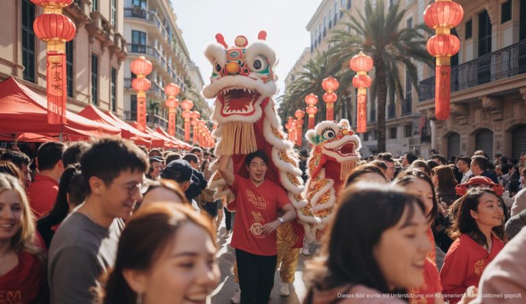 Chinesisches Neujahr in Palma: Großer Festtag angekündigt Drachenumzug in Palma de Mallorca beim Chinesischen Neujahrsfest