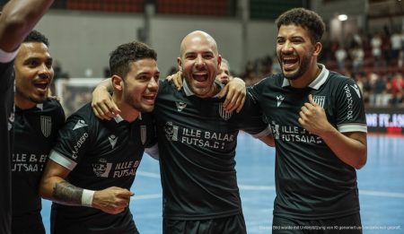 Illes Balears Palma Futsal Spieler feiern internationale Erfolge
