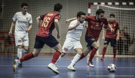 Palma Futsal bereitet sich auf Top-Spiel gegen ElPozo Murcia vor Futsal-Spiel zwischen Palma Futsal und ElPozo Murcia in voller Action