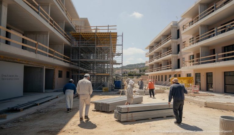 Bauarbeiten an sozialen Einrichtungen in Palma de Mallorca